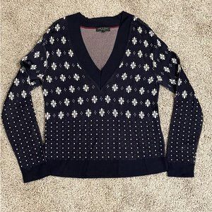 Rag & Bone Lightweight Snowflake Sweater